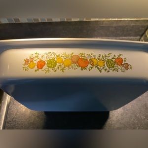 Large Corningware Spice of Life lasagne pan roaster